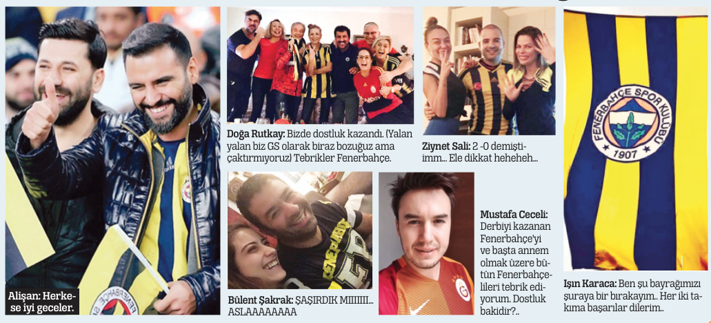 Bizde dostluk kazandı... Yalan yalan...